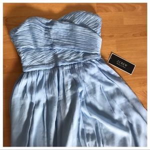 J. Crew strapless Arabella silk dress size 8 new with tags